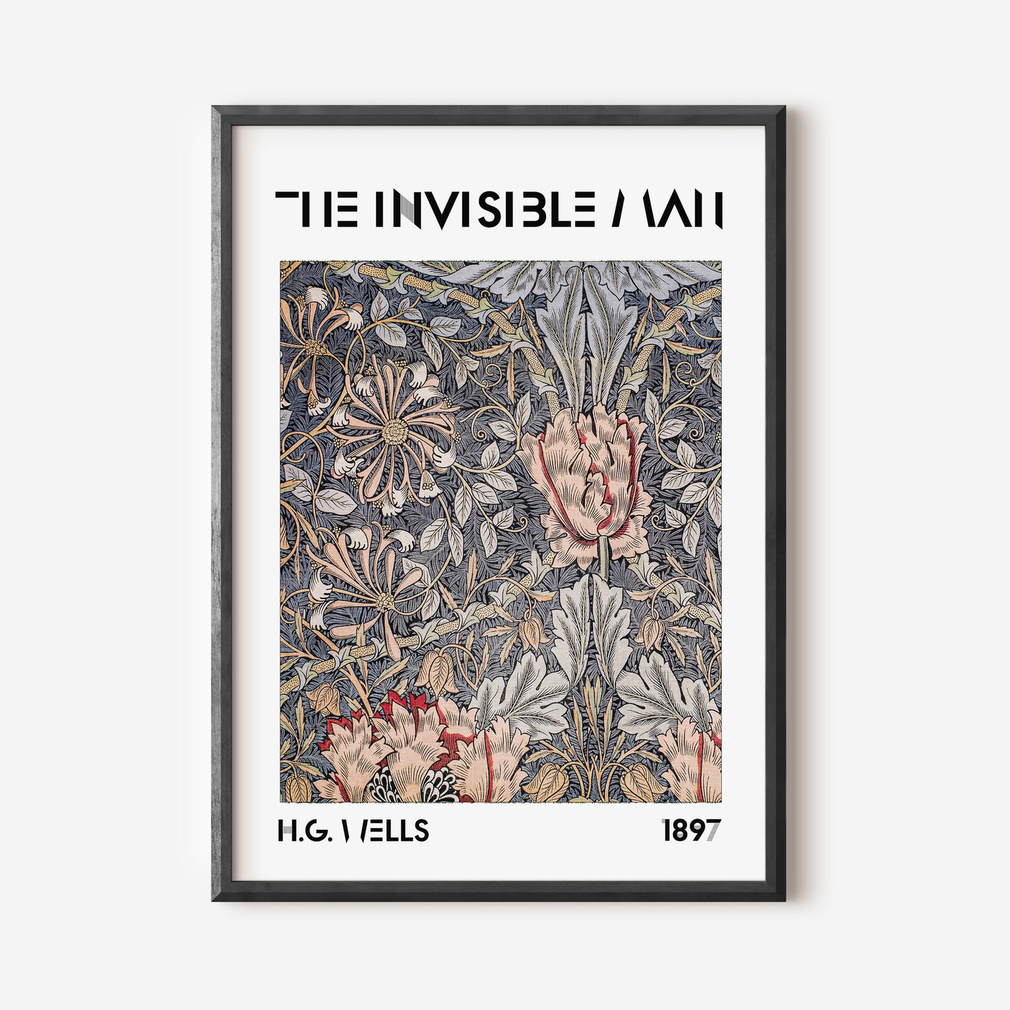 The Invisible Man on Tuesday Poster Wall Art Poster