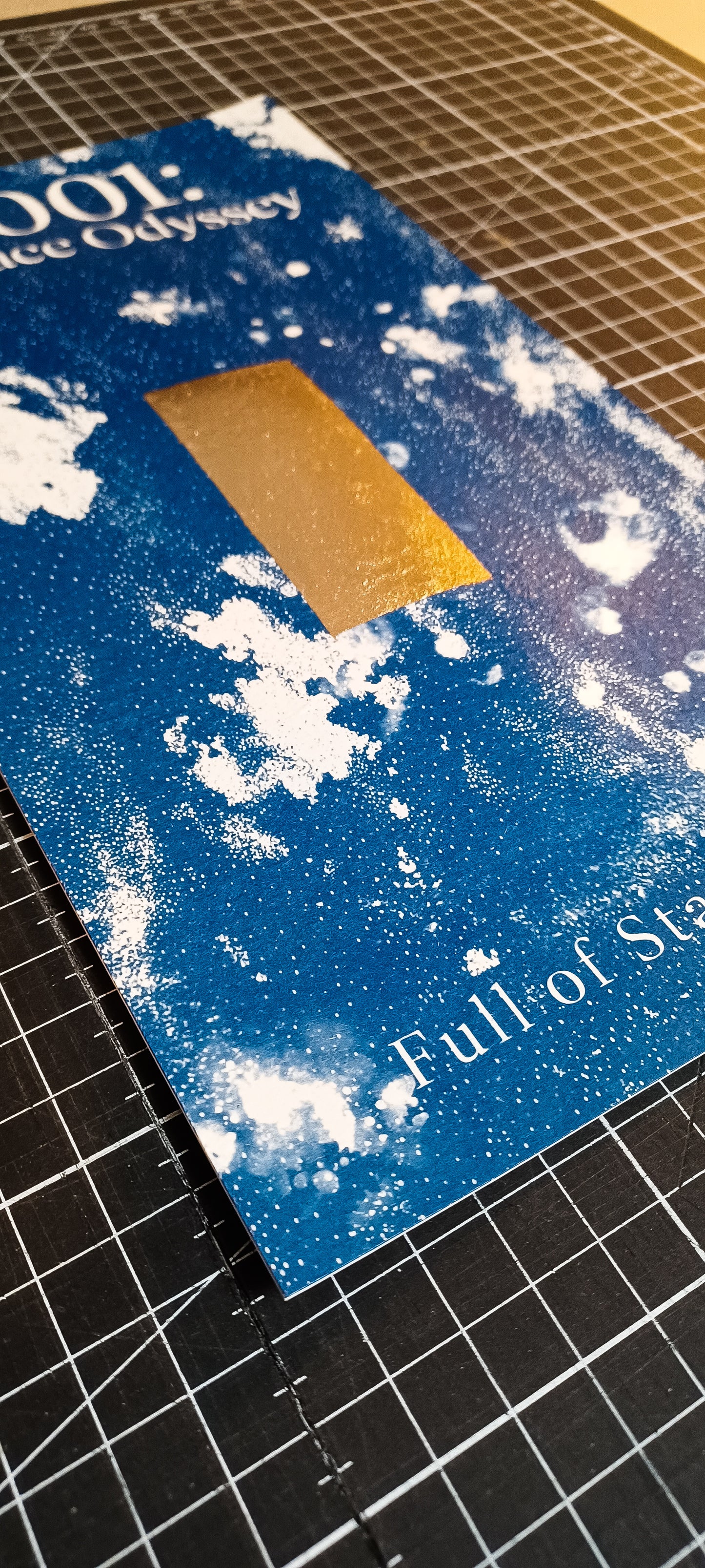 2001 Space Odyssey Original Cyanotype "Full of Stars 1968"