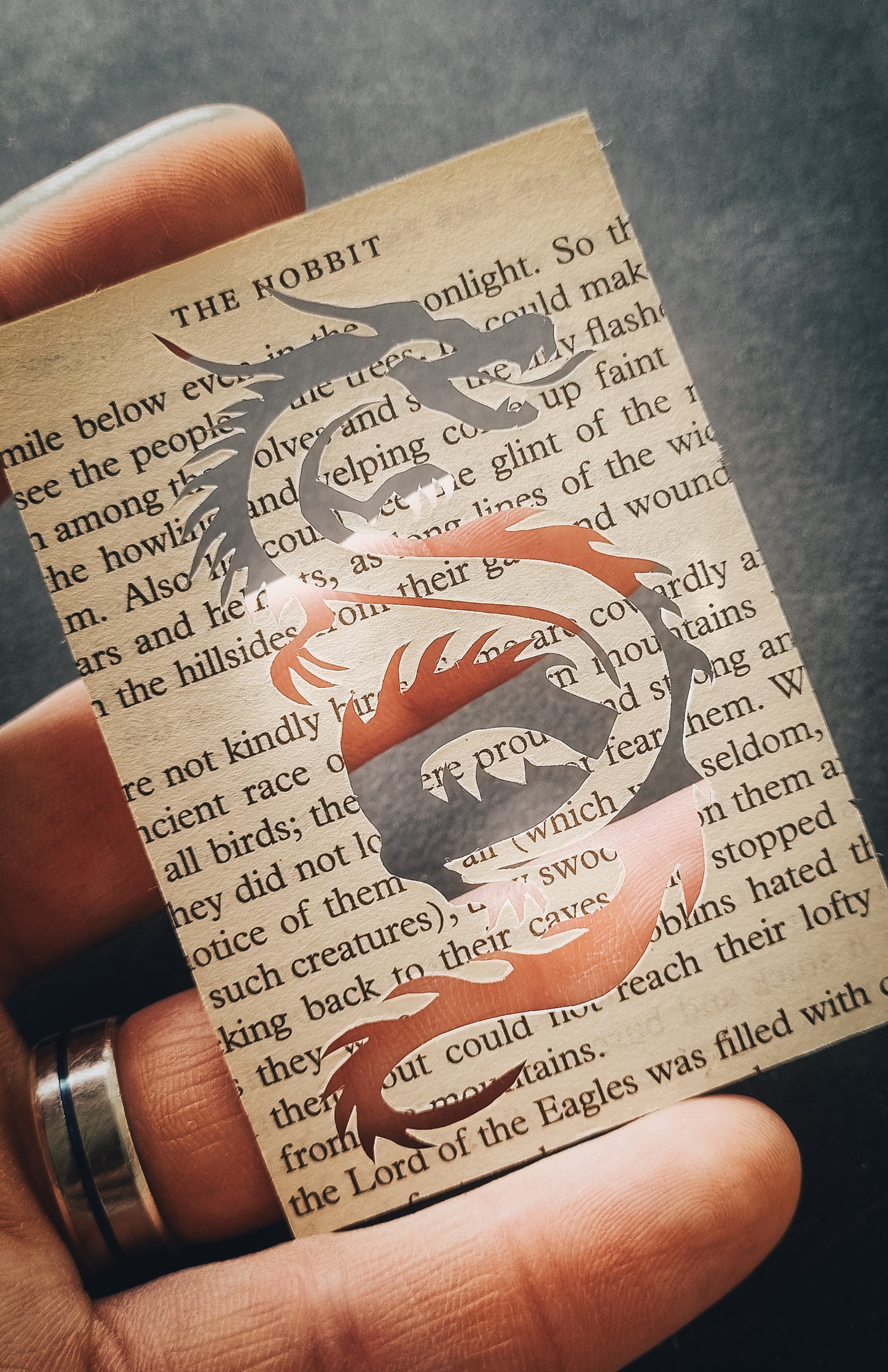 The Hobbit "SMAUG" ACEO Micro Cut