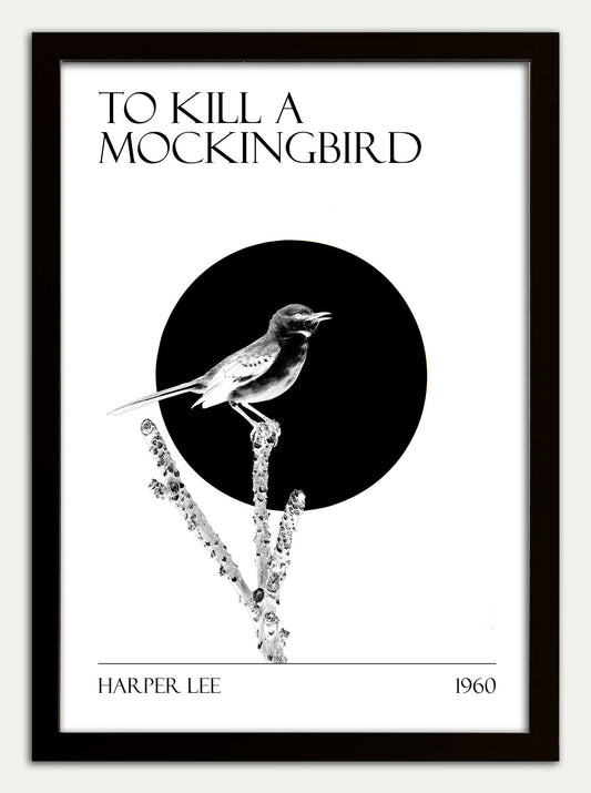 To Kill a Mockingbird "Black and White" Fine Art Print