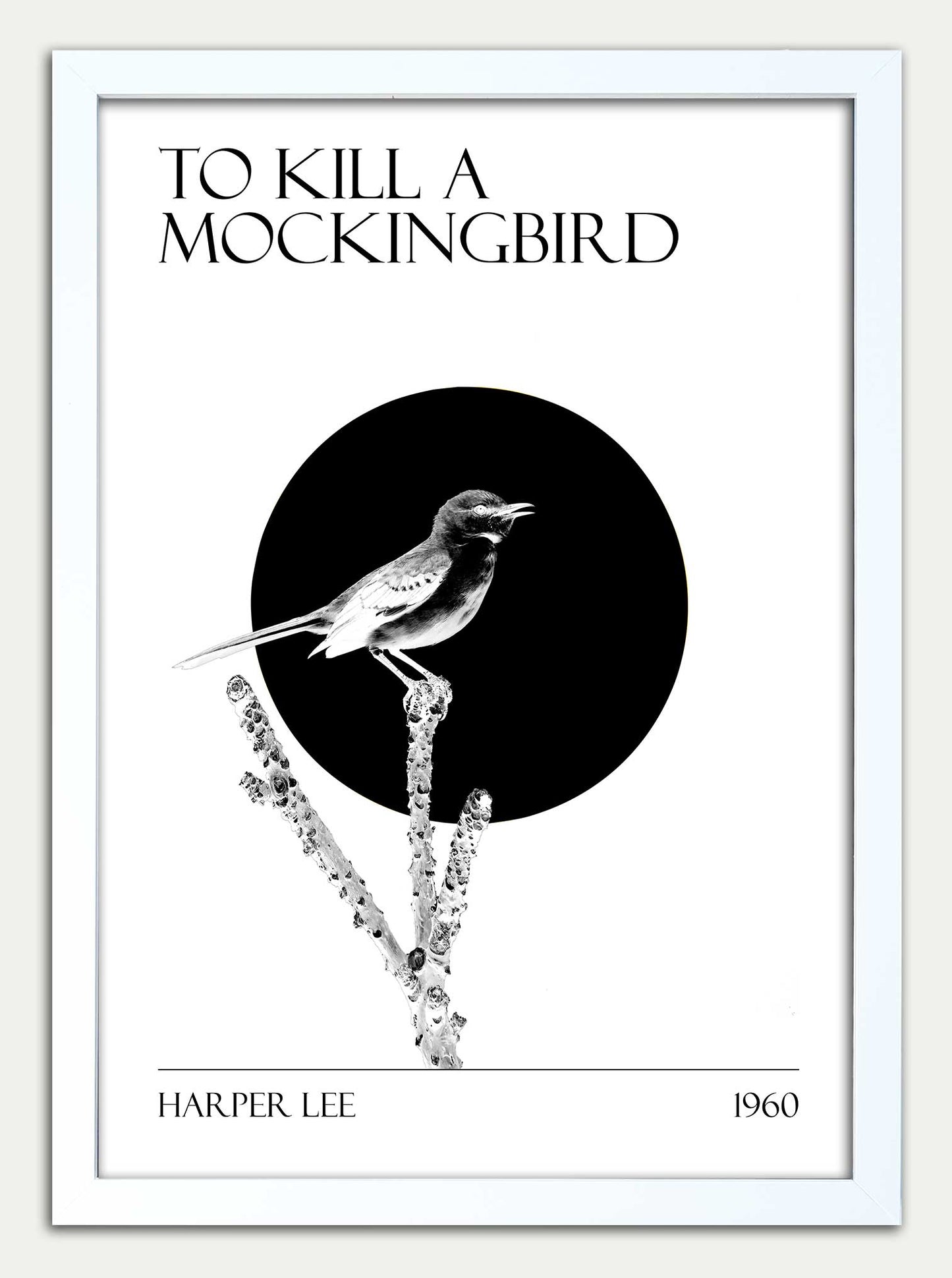 To Kill a Mockingbird "Black and White" Fine Art Print