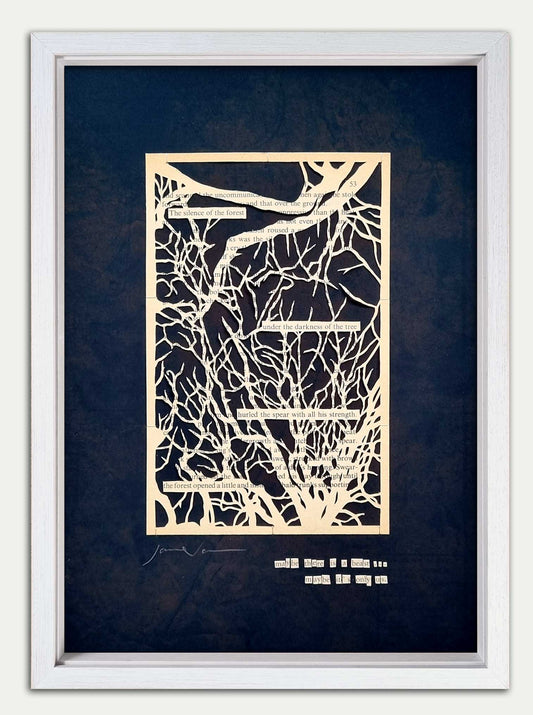 Lord of the Flies "Wee Beasties" Original Single Page Papercut