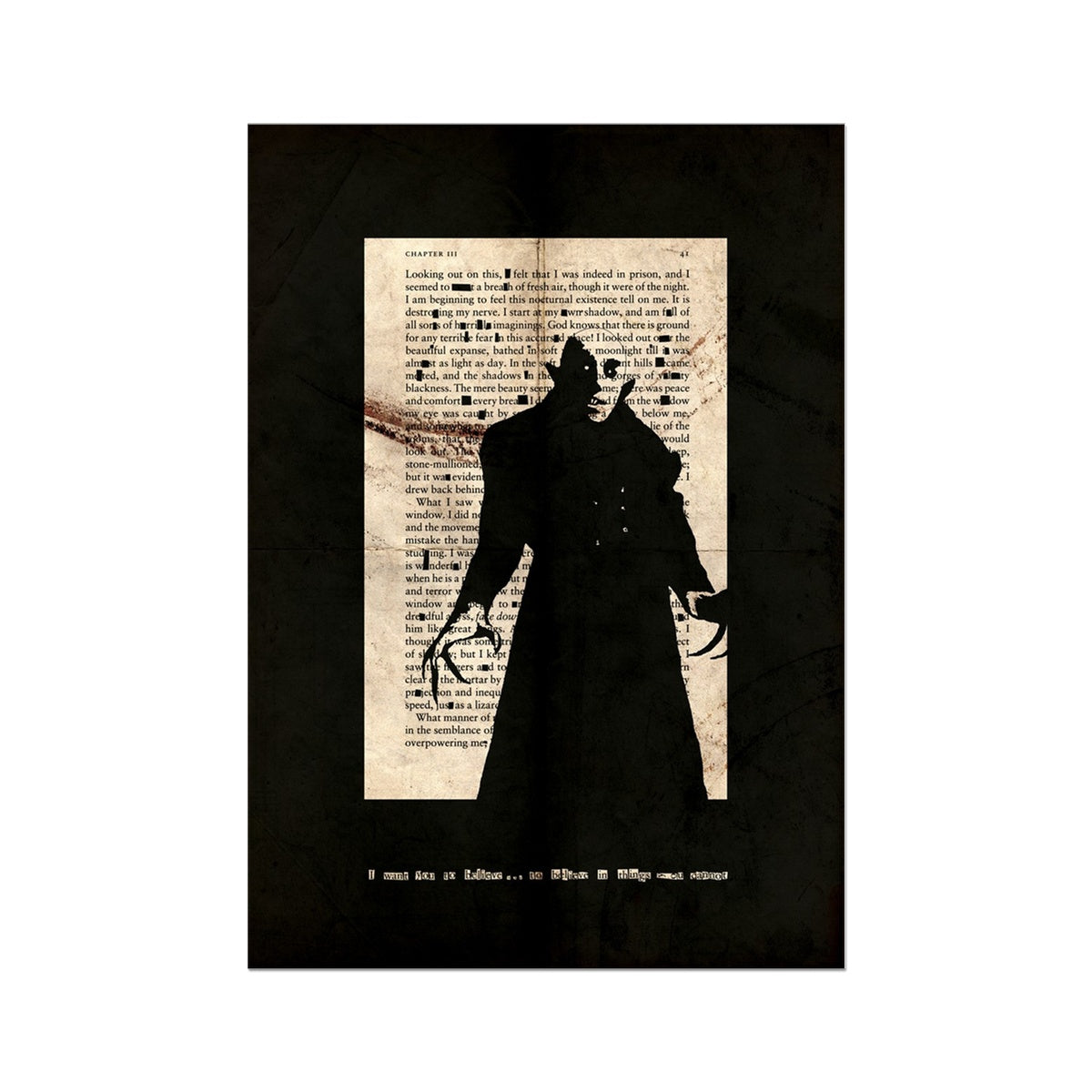 Dracula // Nosferatu 41 Poster Wall Art Poster