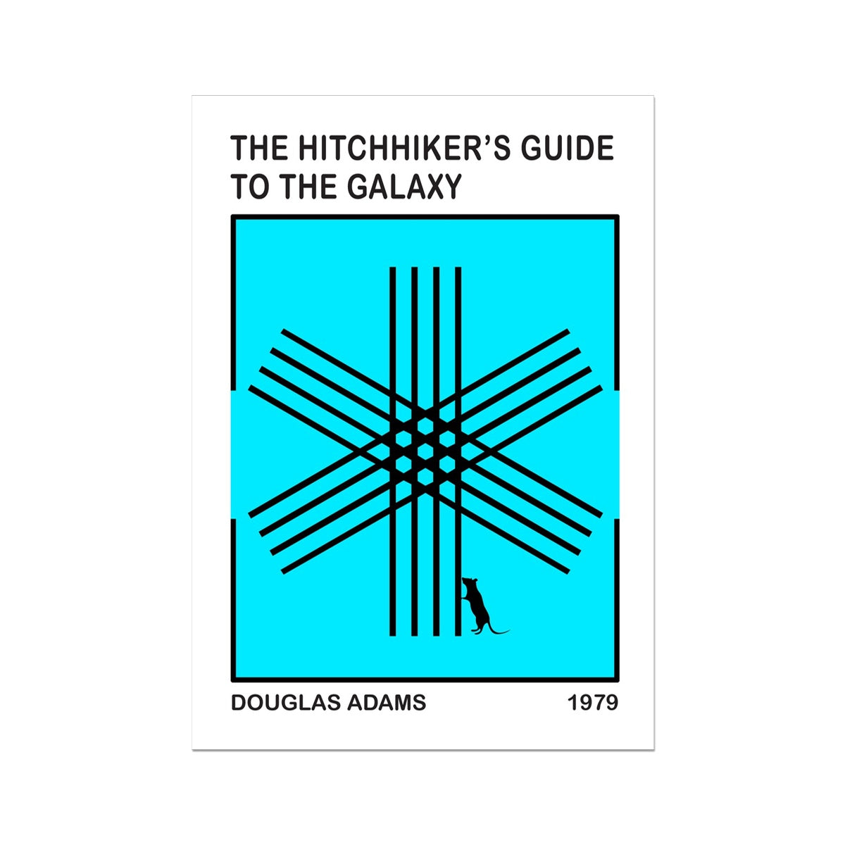 Hitchhiker's Guide to the Galaxy - 42 Wall Art Poster