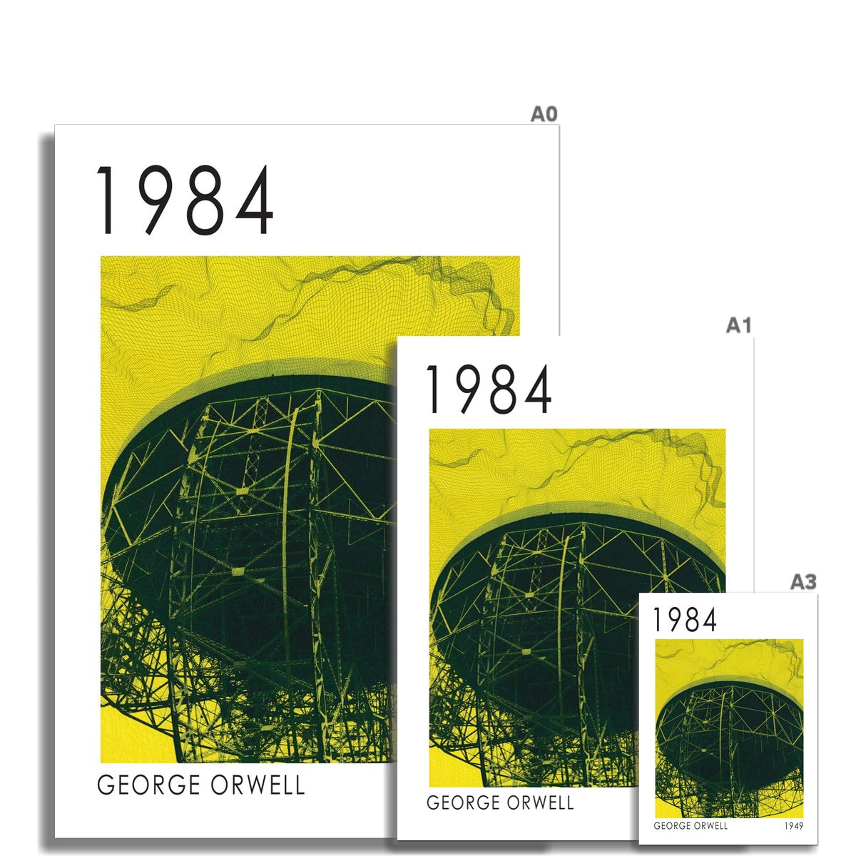 1984 // Big Brother is Listening Wall Art Poster