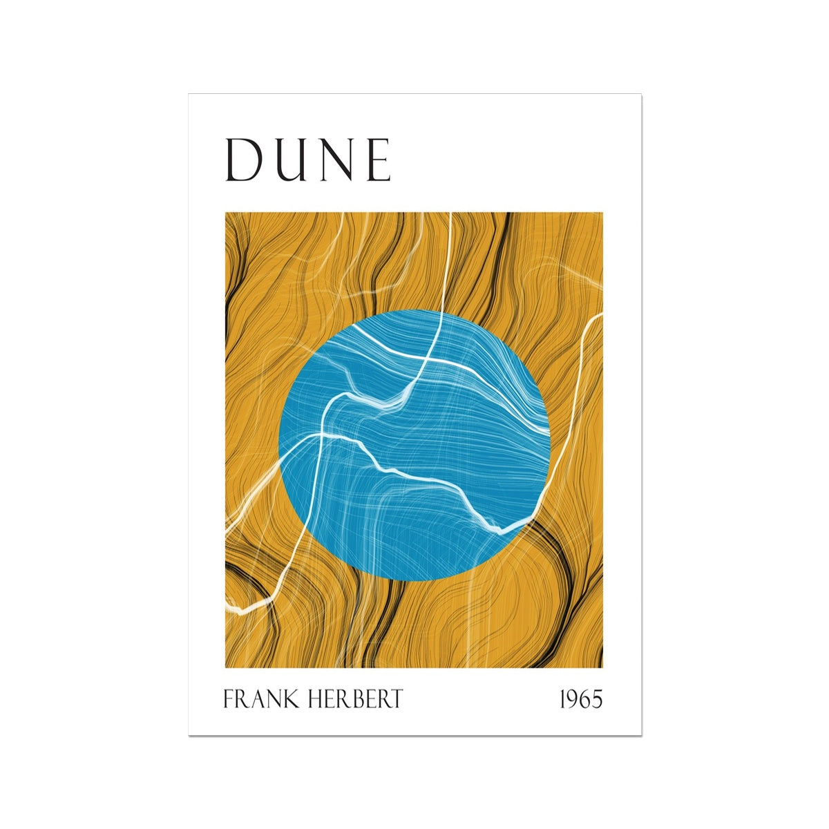 DUNE Blue Eye Wall Art Poster