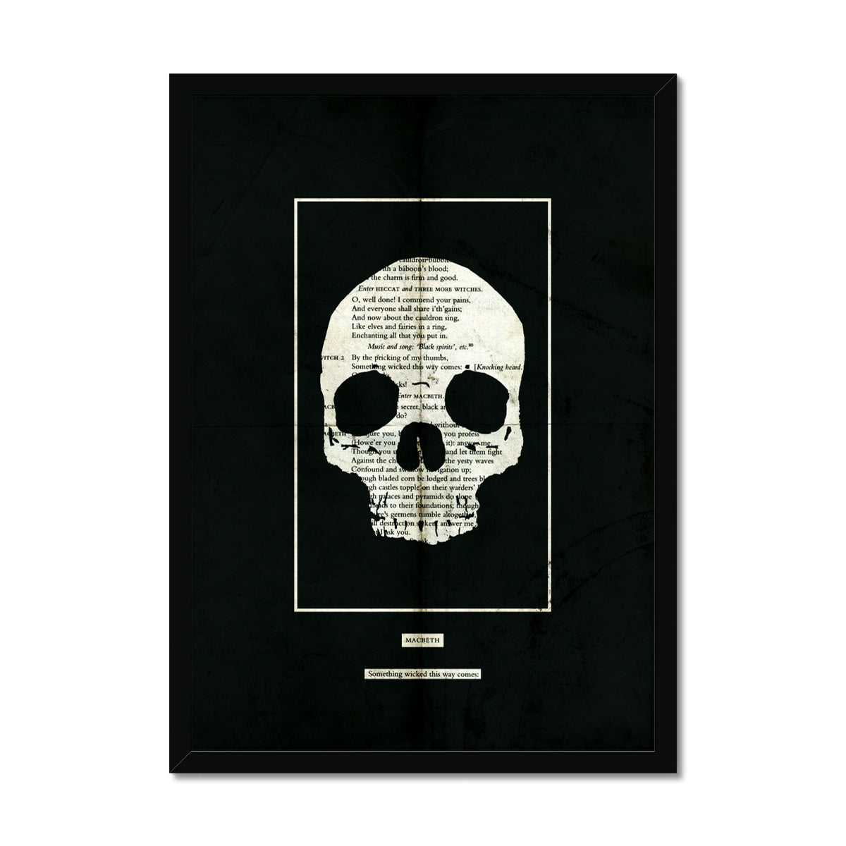 Macbeth "Something Wicked" Double Fine Art Print