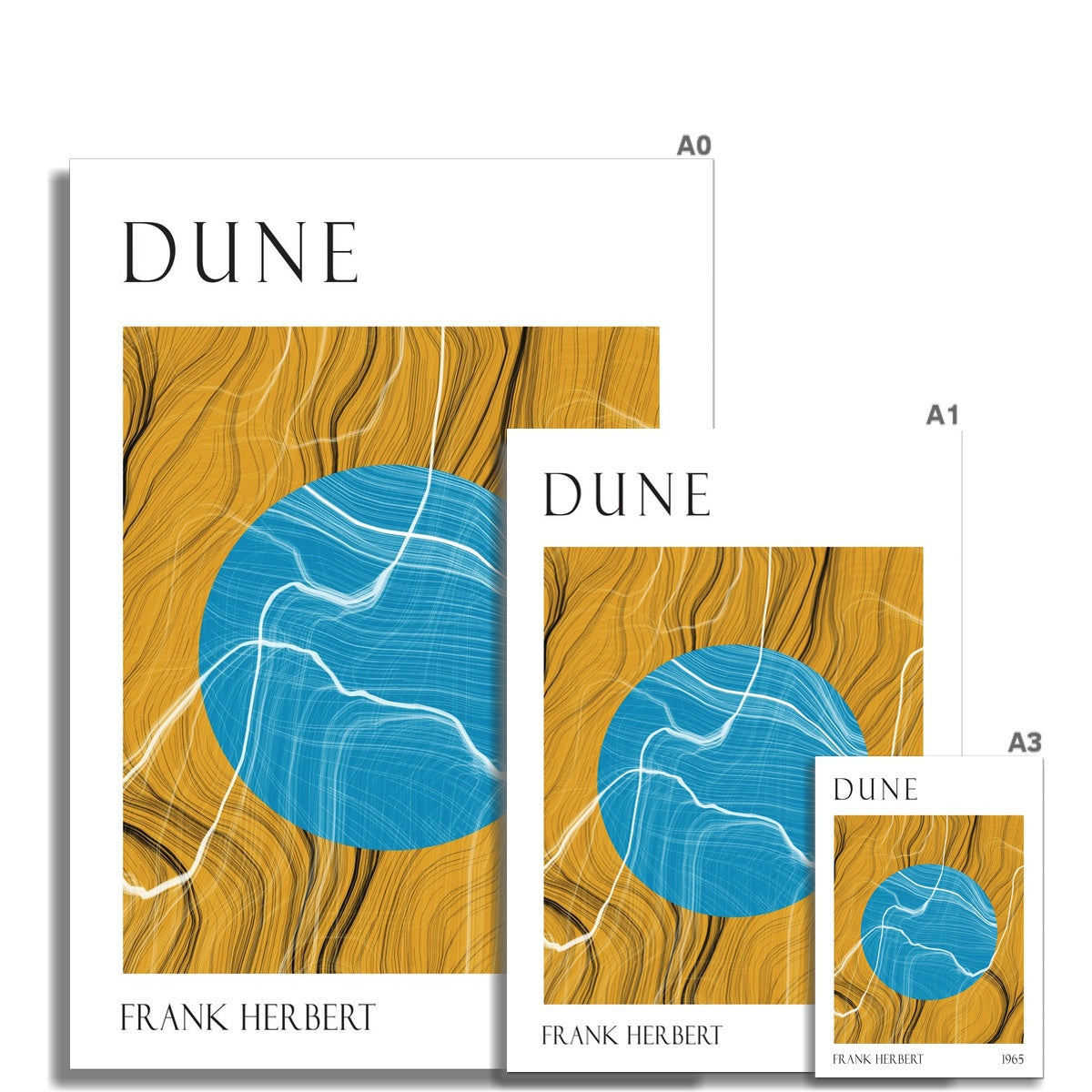 DUNE Blue Eye Wall Art Poster