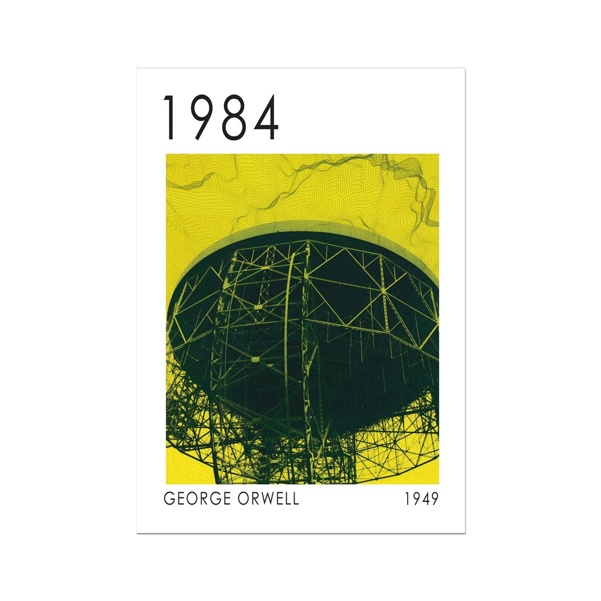 1984 // Big Brother is Listening Wall Art Poster