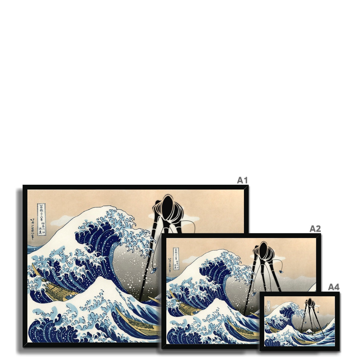 The Great Wave & The Monstrous Tripod
