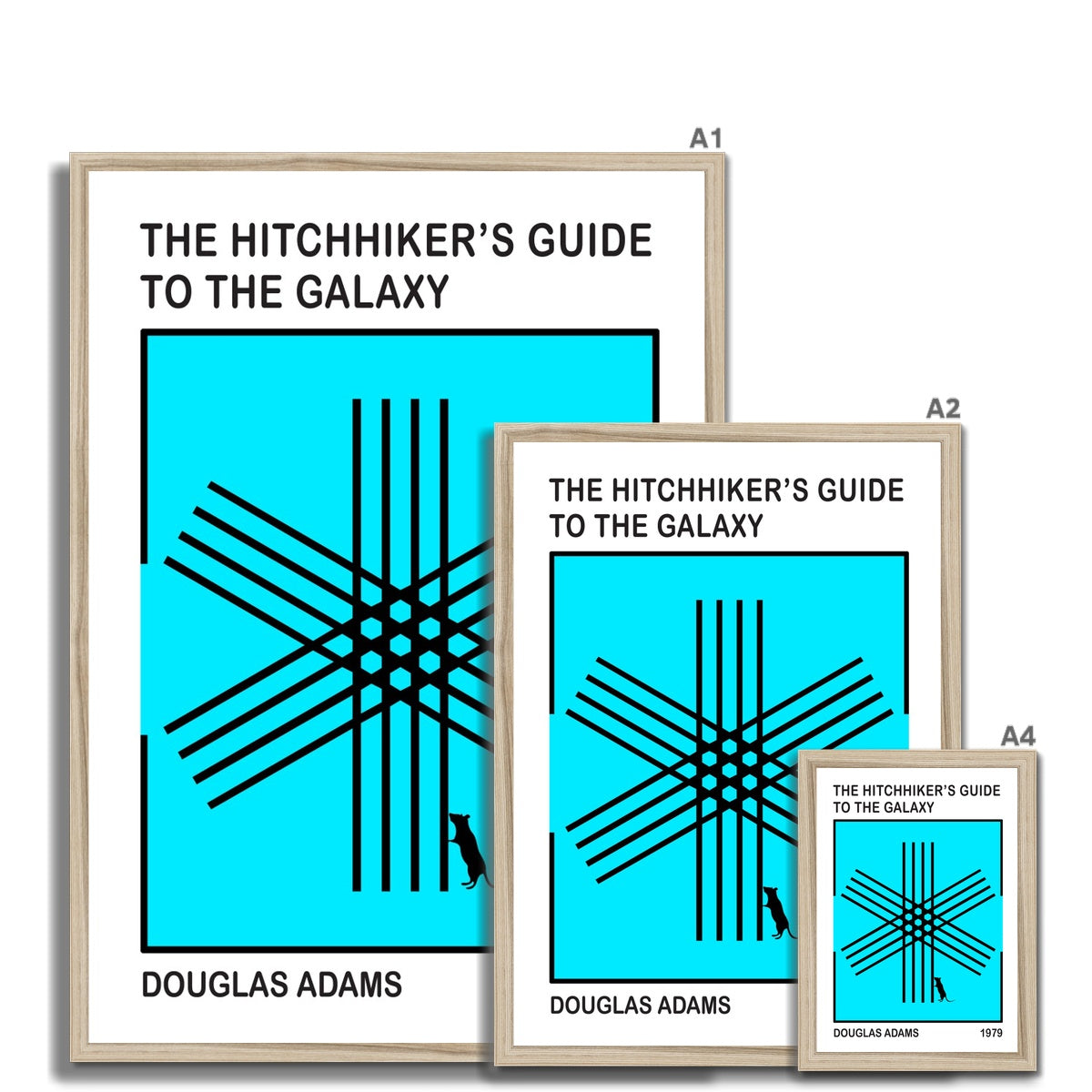 Hitchhiker's Guide to the Galaxy// Asterisk & Mouse Print