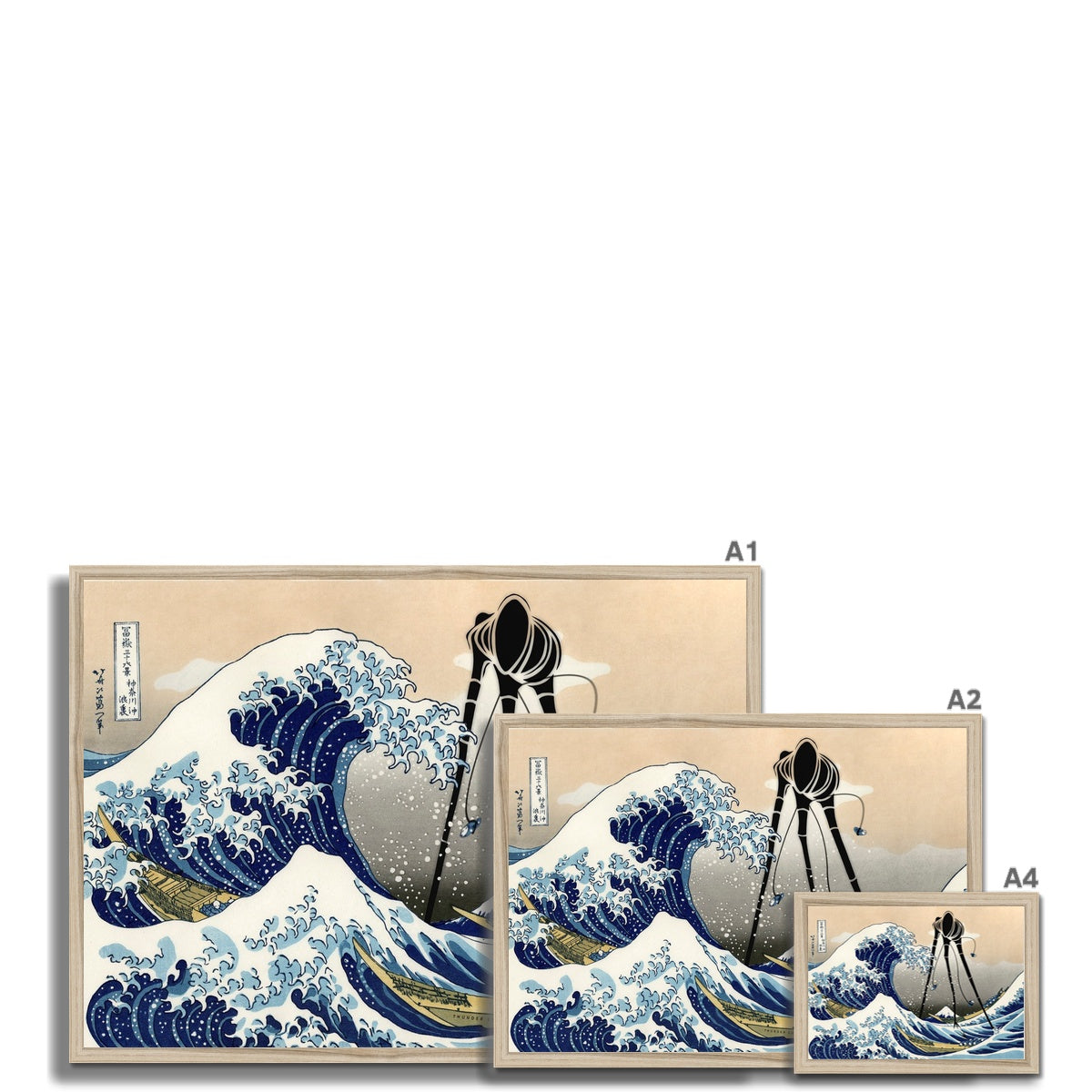 The Great Wave & The Monstrous Tripod