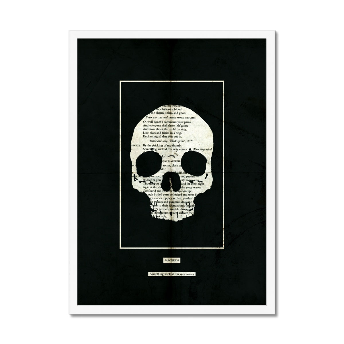 Macbeth "Something Wicked" Double Fine Art Print