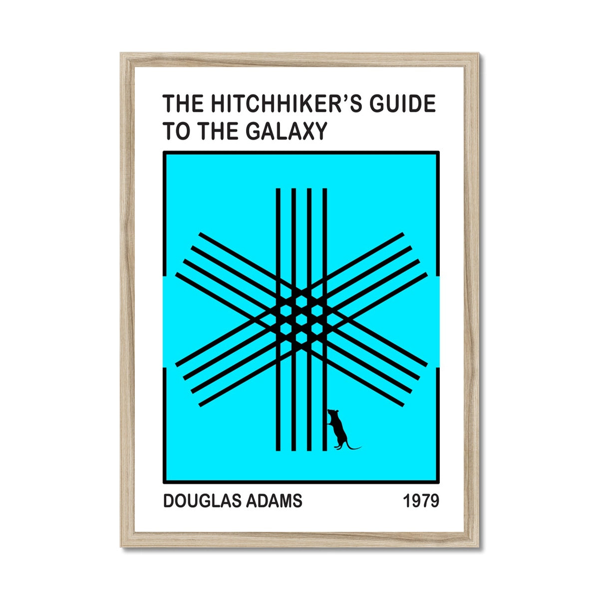 Hitchhiker's Guide to the Galaxy// Asterisk & Mouse Print