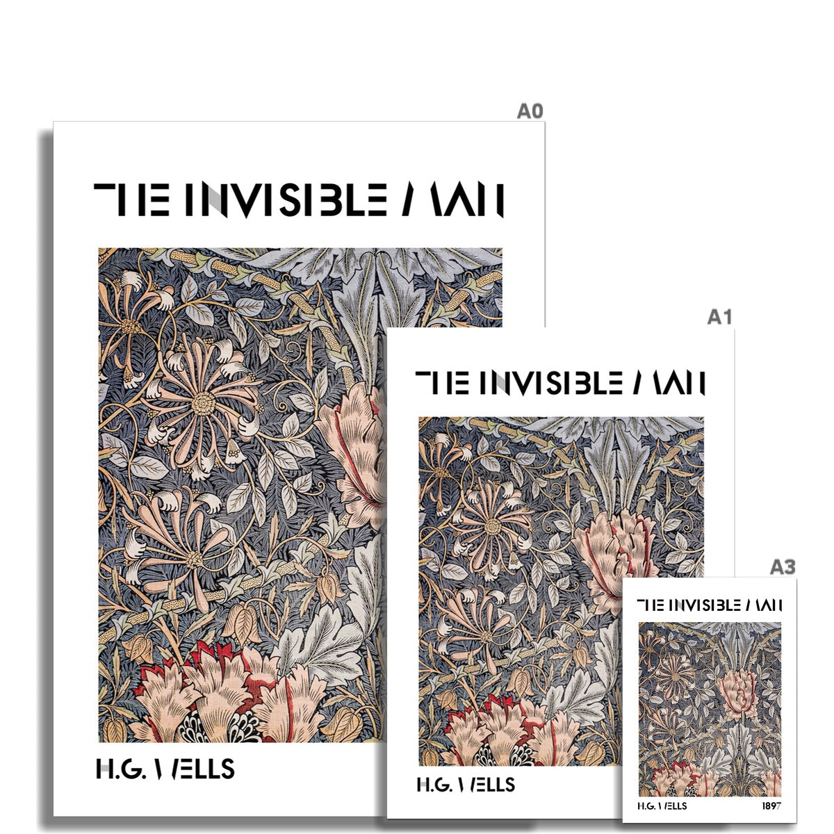 The Invisible Man on Tuesday Poster Wall Art Poster