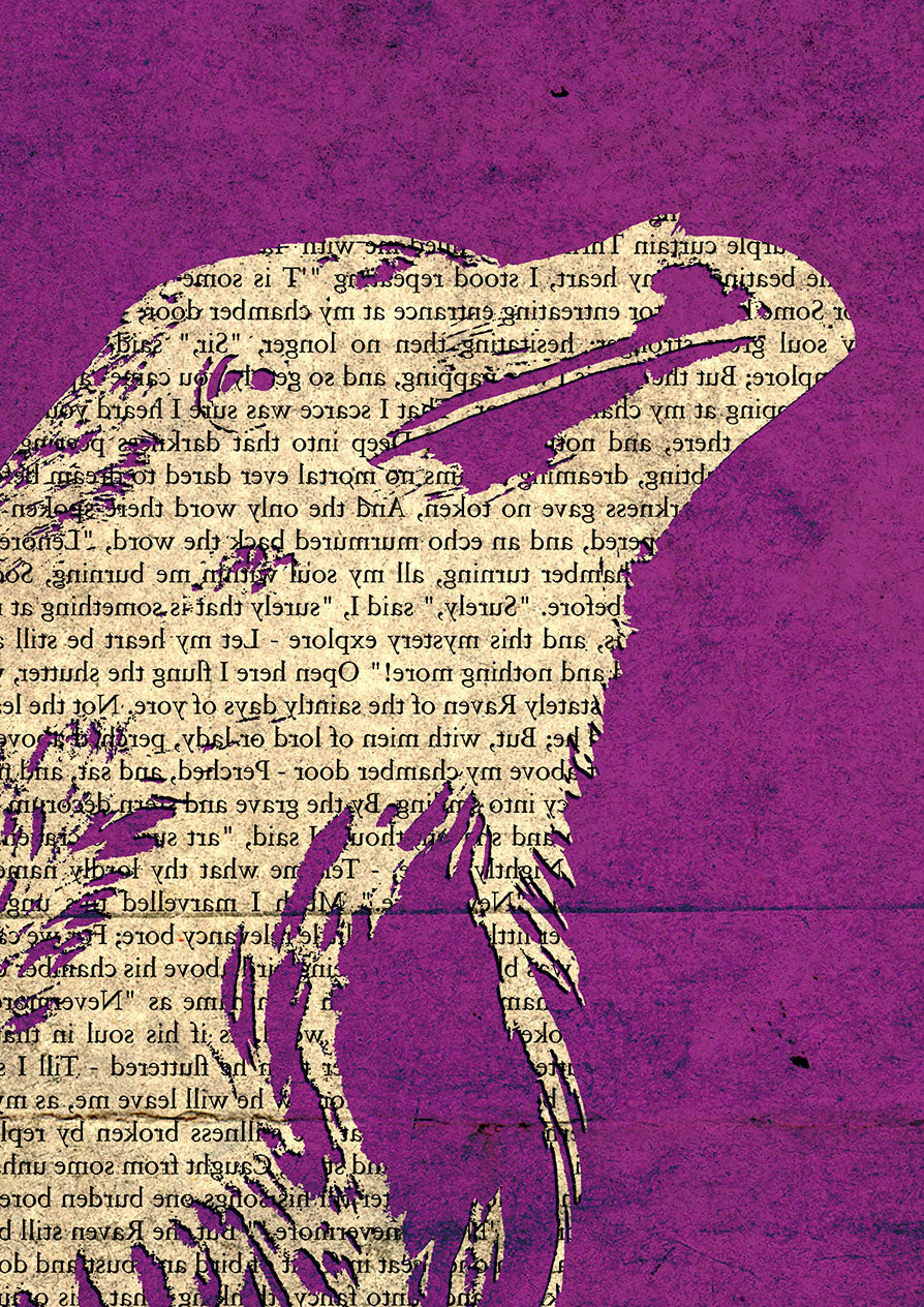 The Raven// "Purple Raven 1845" Limited Edition
