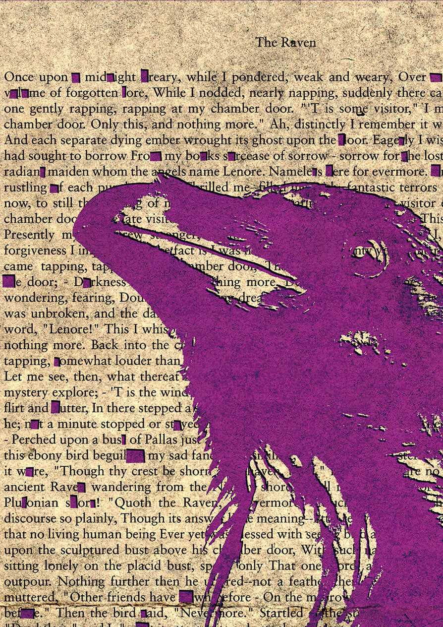 The Raven// "Purple Raven 1845" Limited Edition