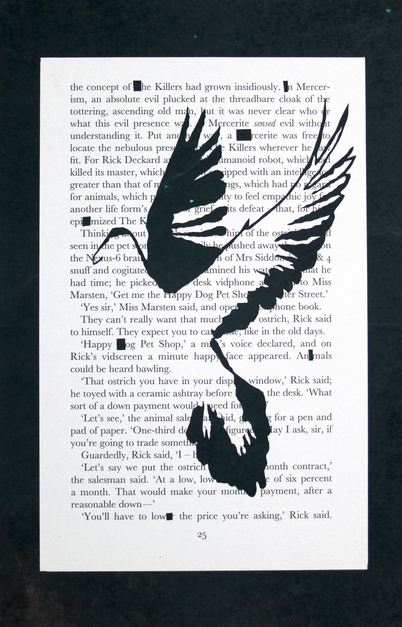 Bladerunner "Time to Die 25" | Double Paper Cut | Limited Edition 1 of 1