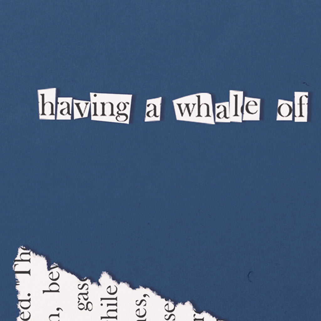 Moby Dick "Whale of a Time" Art Print
