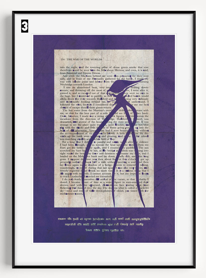 Acorss The Gulf of Space Tripod in Purple