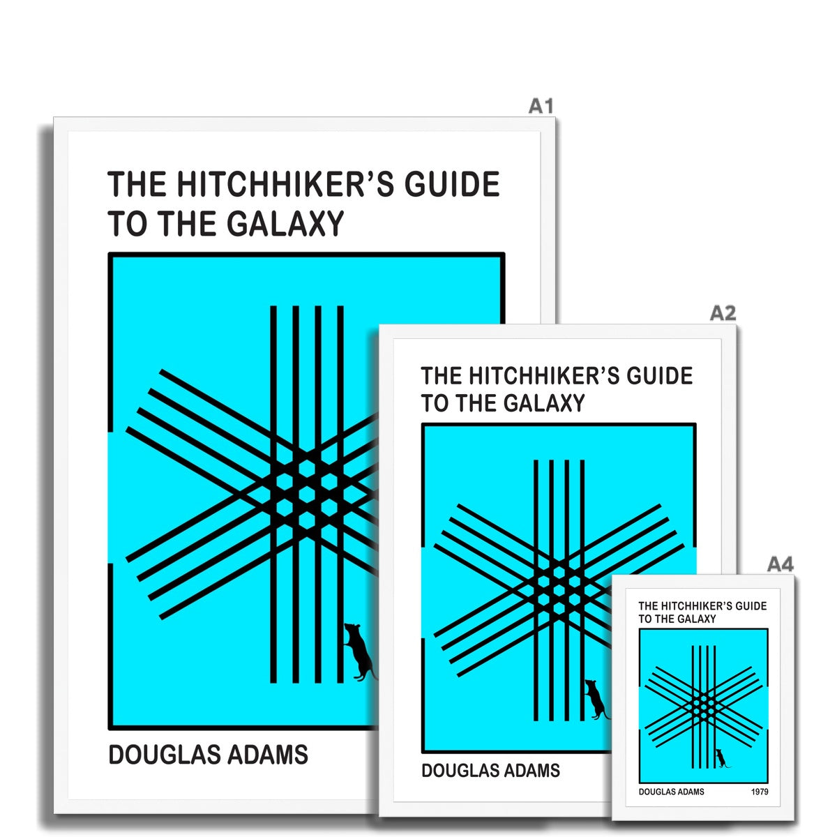 Hitchhiker's Guide to the Galaxy// Asterisk & Mouse Print