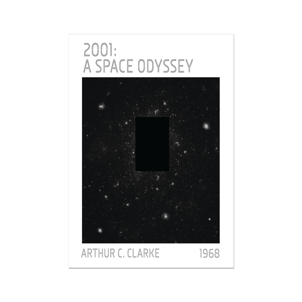 2001 Space Odyssey// Full of Stars Wall Art Poster