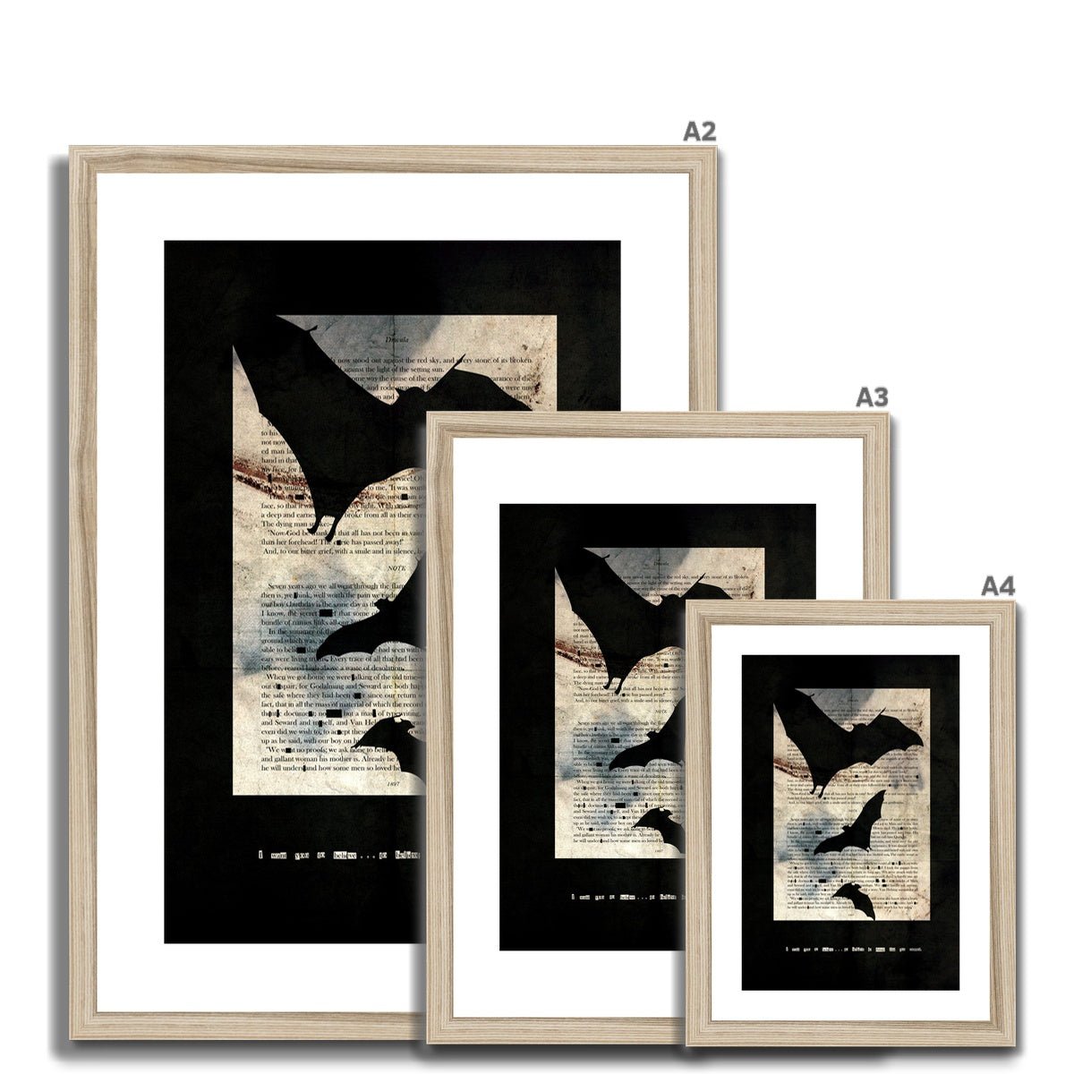 Dracula "You Wouldn't Understand" in Black - James Voce // artist