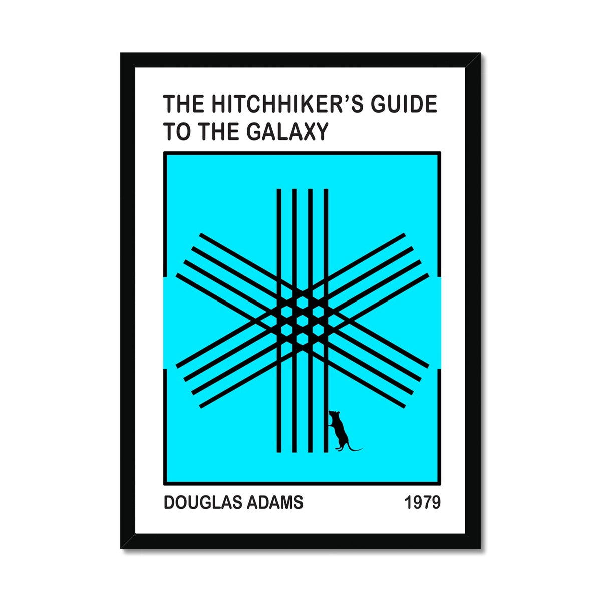 Hitchhiker's Guide to the Galaxy// Asterisk & Mouse Print