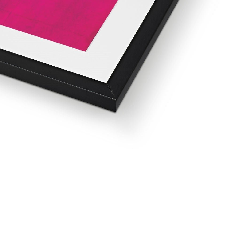 Moby Dick "Manhattan Island" in PINK Fine Art Print - James Voce // artist