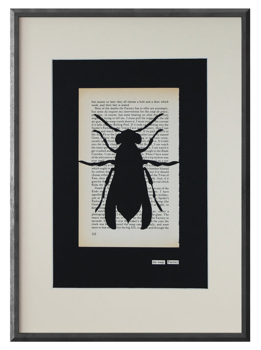 The Wasp Factory "WASP 122" | Single Paper Cut | Limited Edition 1 of 1 - James Voce // artist