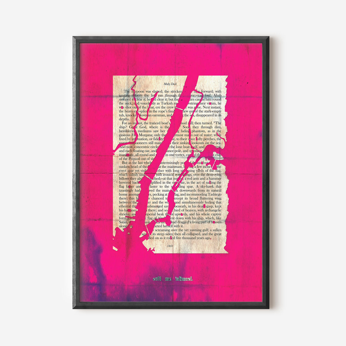 Pink Literature Art