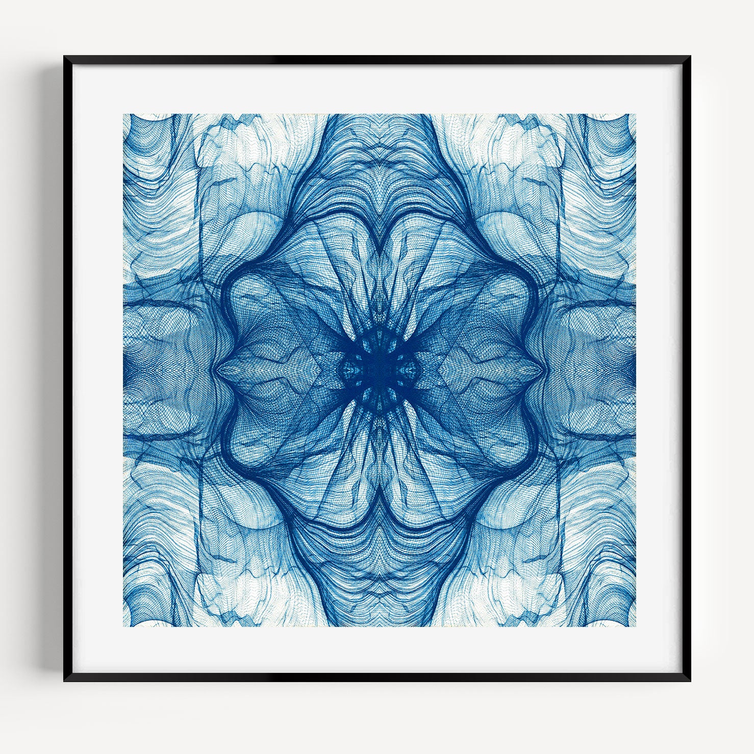 Cyanotype "Keleidoscope I" Fine Art Print