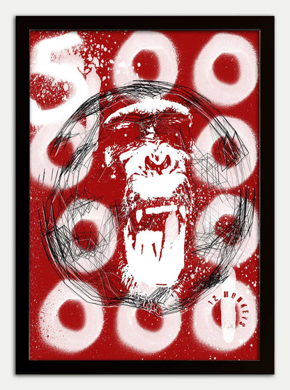 12 Monkeys// "5 Billion" Fine Art Print
