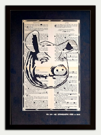 12 Monkeys "Who Cares What Psychiatrists Write on Walls?" Original Papercut