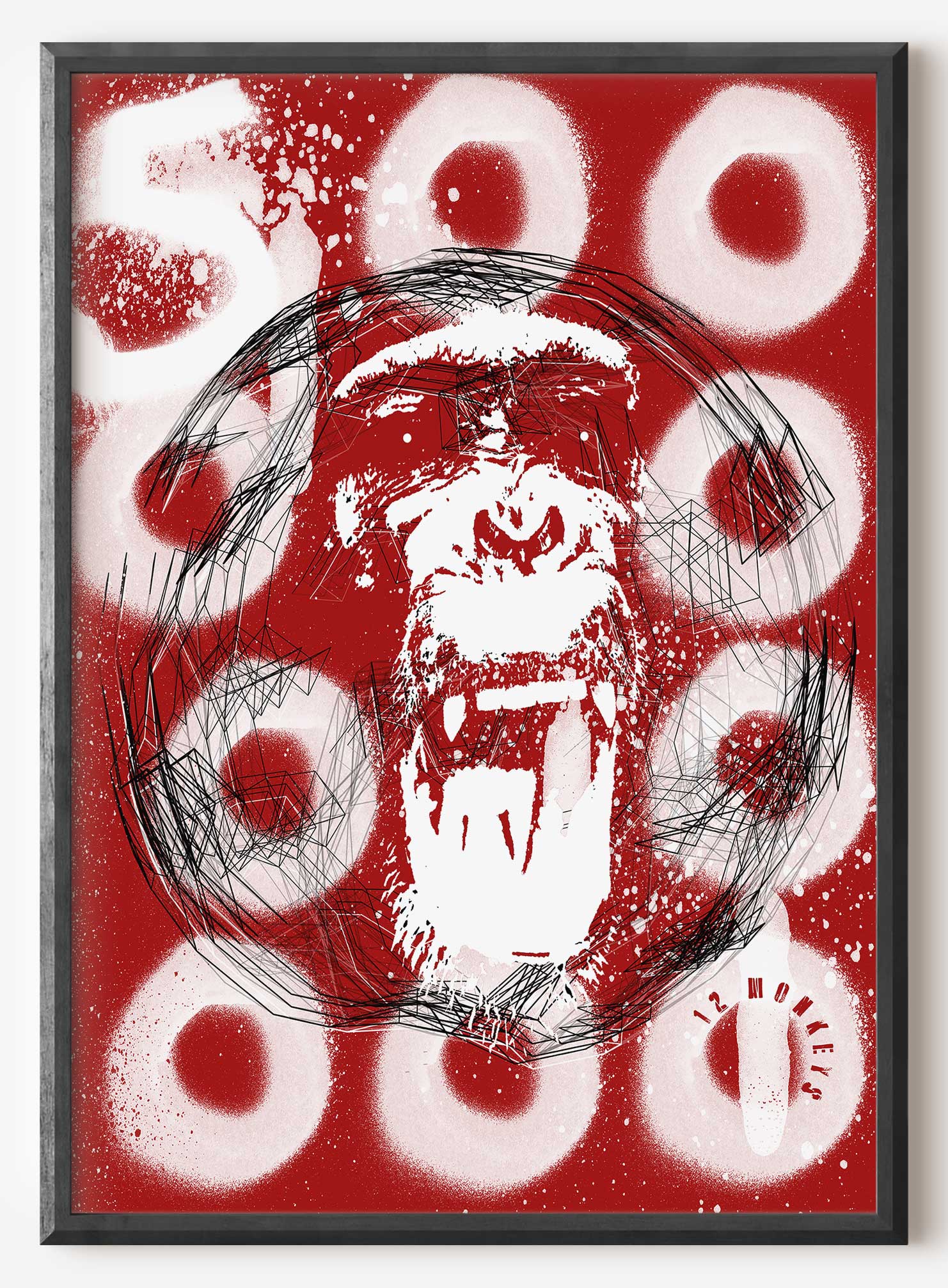 12 Monkeys// "5 Billion" Fine Art Print