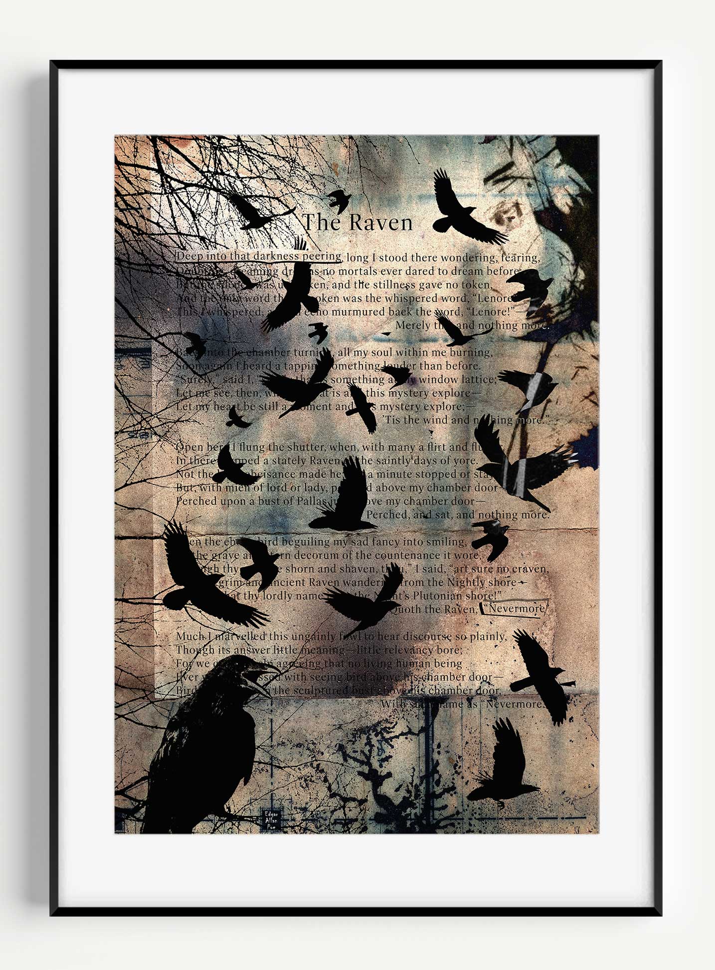 The Raven// "The Wind and Nothing More" Fine art Prints