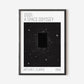 2001 Space Odyssey// Full of Stars Matt Print