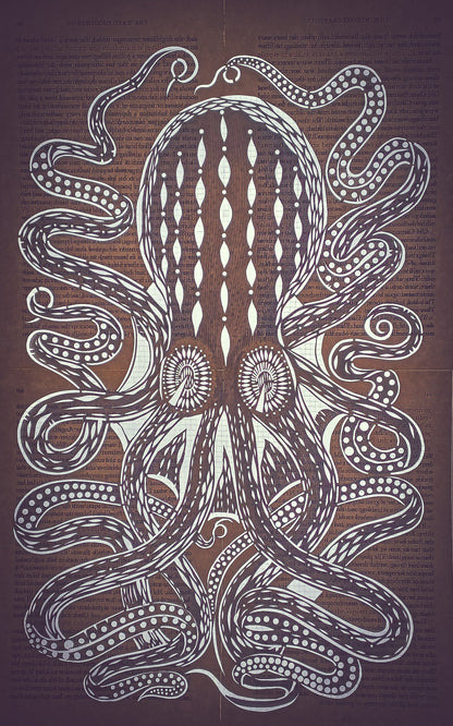 Call of Cthulhu// "Octopus I" Fine Art Print