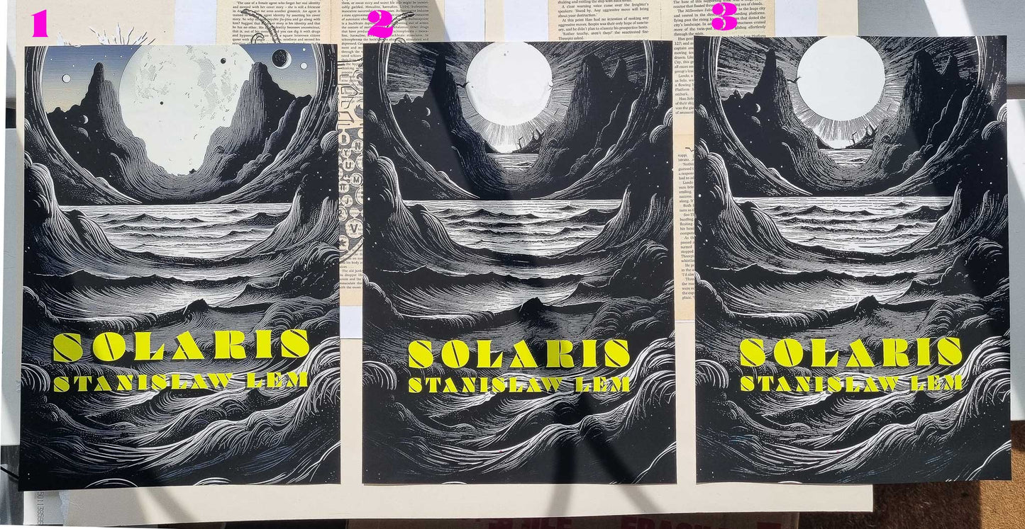 Solaris// "Inky Black Ocean" Proofs