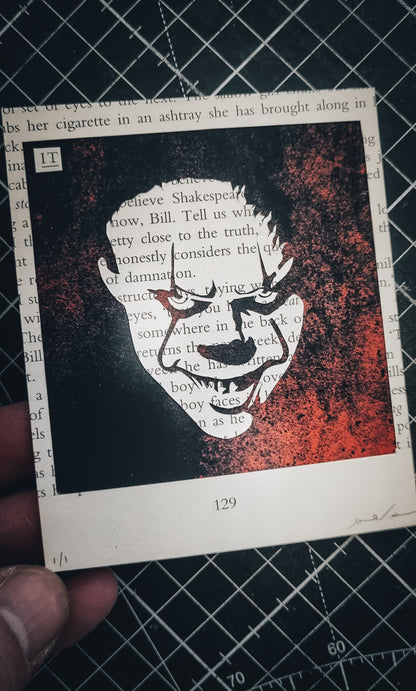 IT// "Pennywise" Polaroid Papercut Page 129