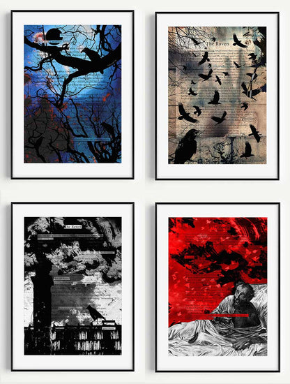 The Raven// "Nevermore" Fine Art Prints