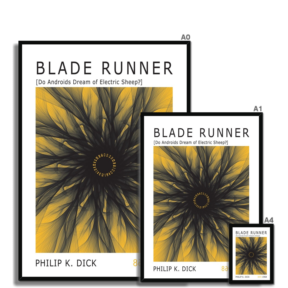 Blade Runner// Reaction Time is a Factor Framed Print