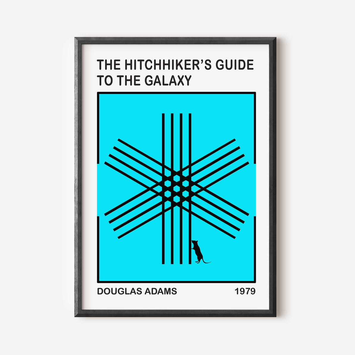 The Hitchhiker's Guide to the Galaxy// "Asterix & Mouse" Proof Print