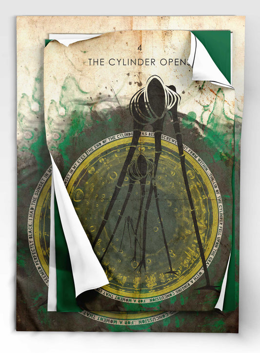 War of the Worlds // The Cylinder Opens Poster Wall Art Poster