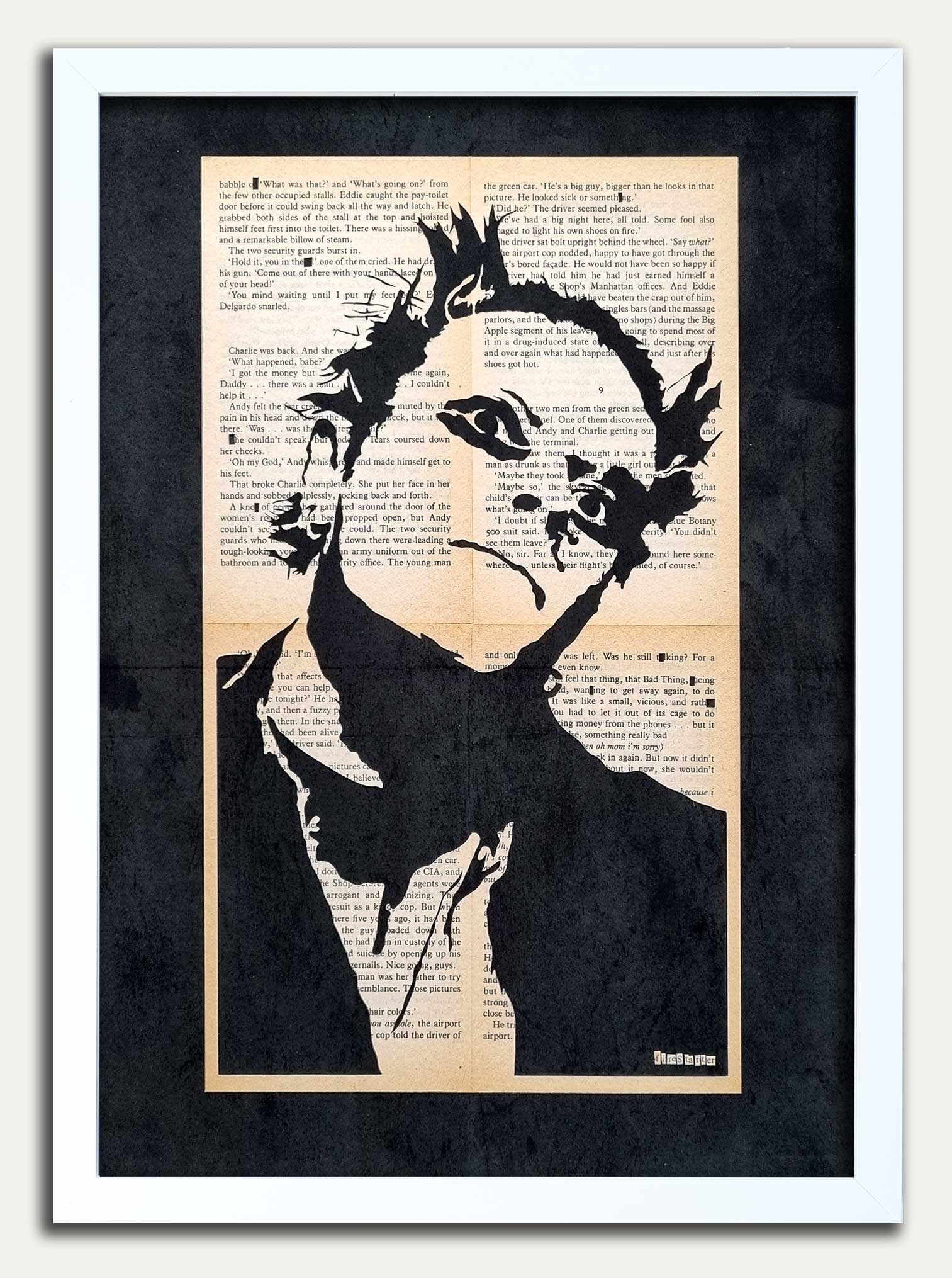 Firestarter// "Firestarter" Papercut Black Limited Edition