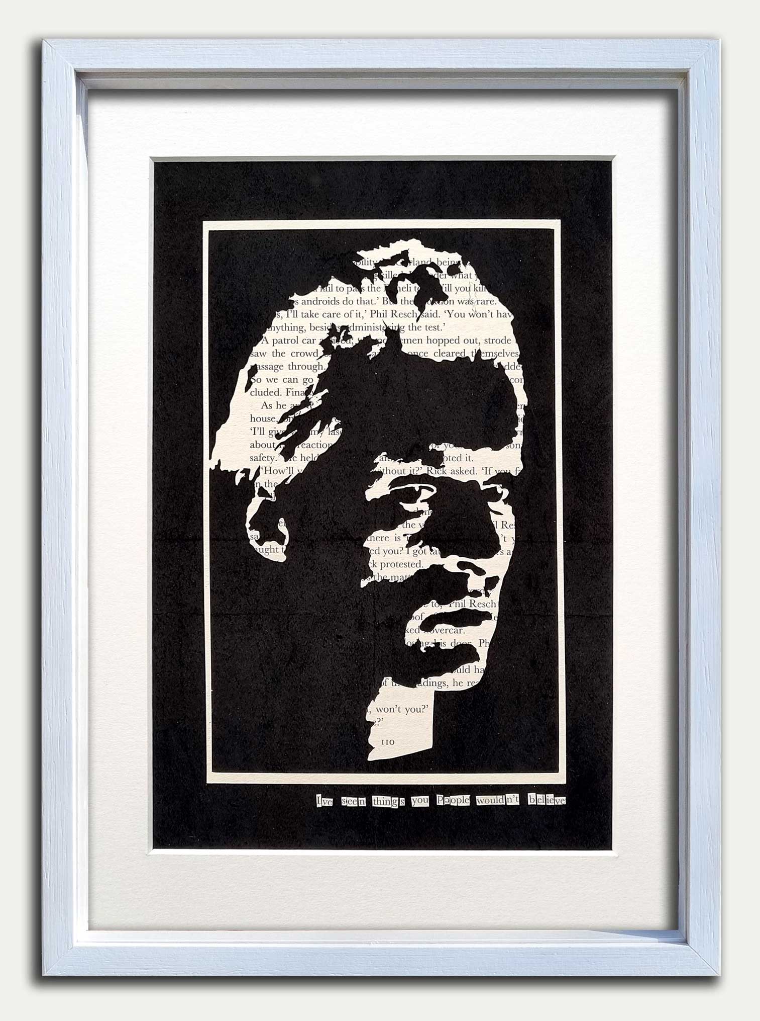 Blade Runner// "Roy" Papercut Black Limited Edition