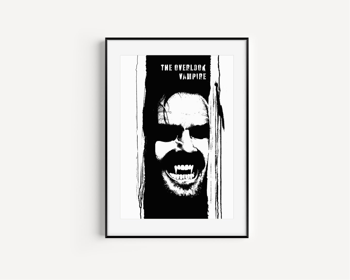 The Shining// The Overlook Vampire Poster Wall Art Poster