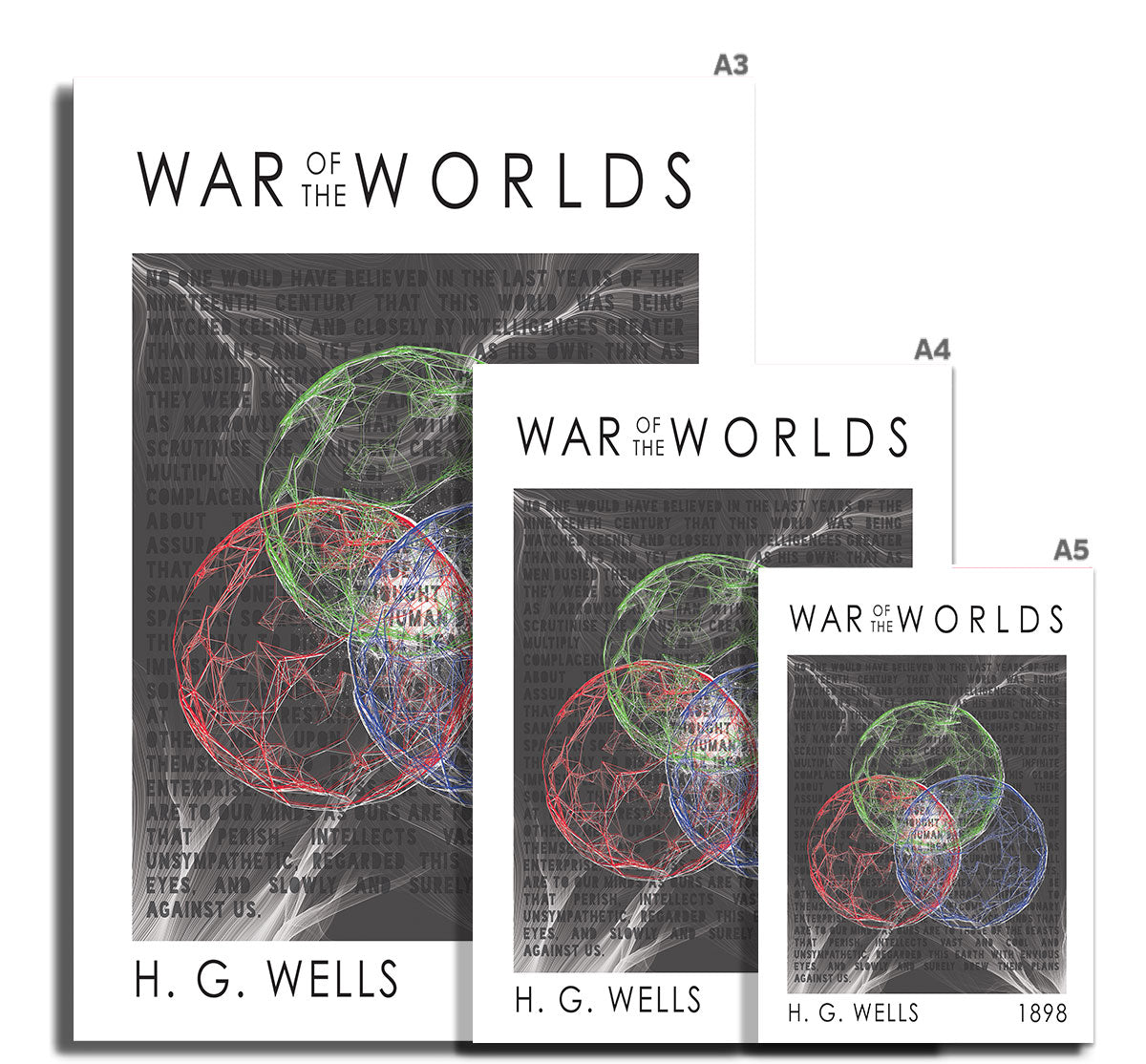 War of the Worlds// Tripod Print Collection