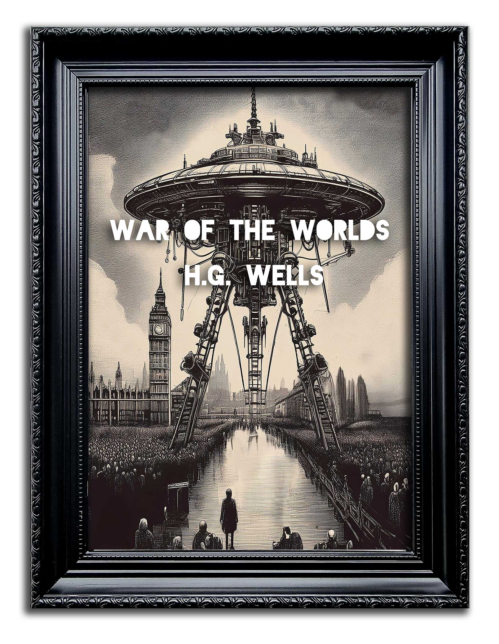 War of the Worlds// "End of the Line" Fine Art Print