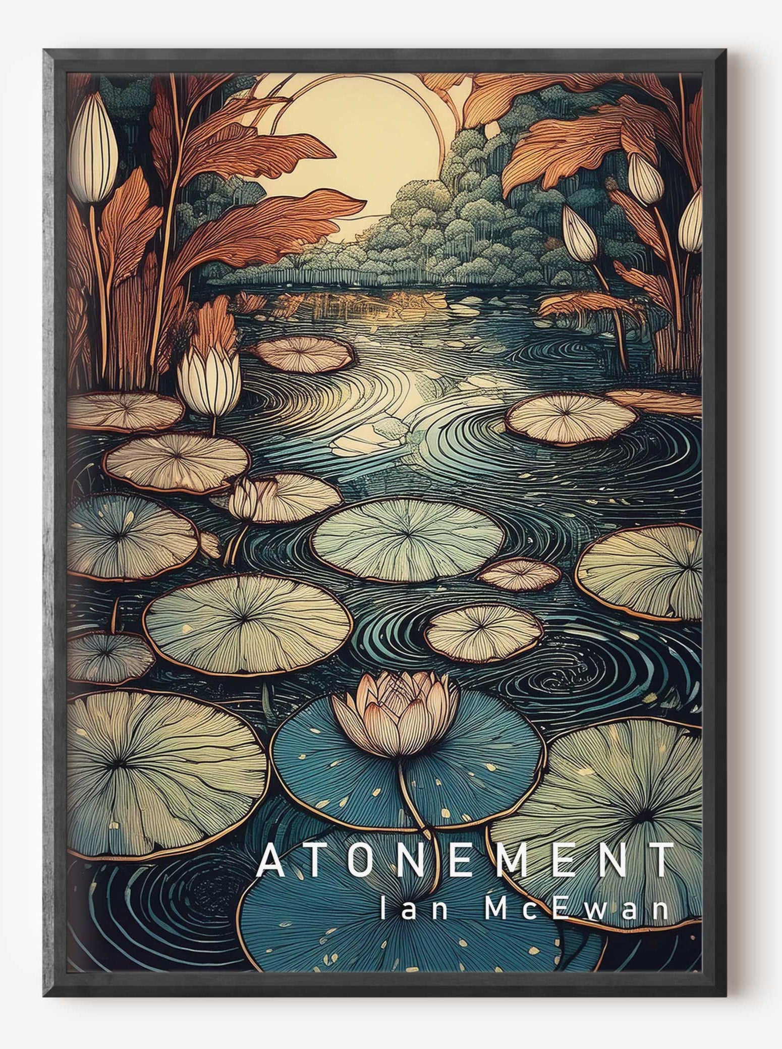 ATONEMENT// "Lily Pads Before the Horror" Fine Art Print